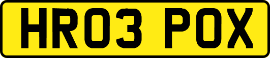 HR03POX