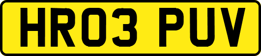 HR03PUV
