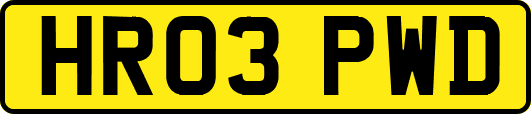 HR03PWD