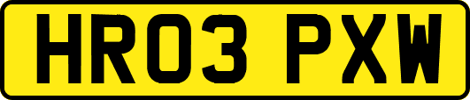 HR03PXW