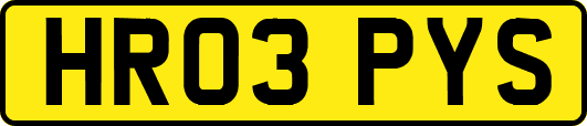 HR03PYS