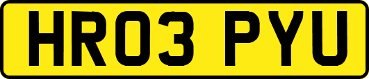 HR03PYU