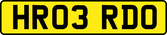 HR03RDO
