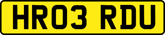 HR03RDU