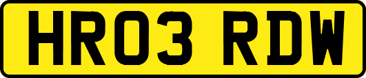 HR03RDW