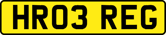 HR03REG