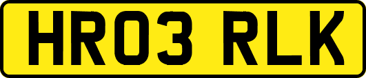 HR03RLK