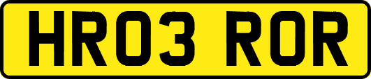 HR03ROR