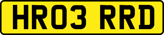 HR03RRD