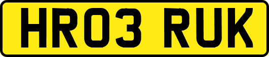 HR03RUK