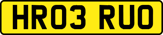 HR03RUO