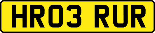 HR03RUR