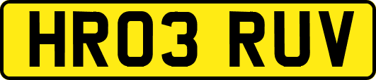 HR03RUV