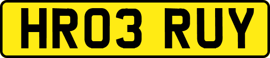 HR03RUY