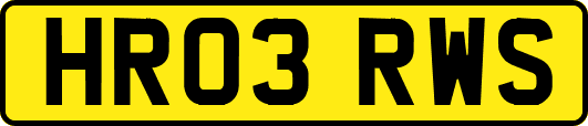 HR03RWS