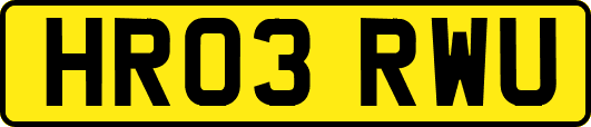 HR03RWU
