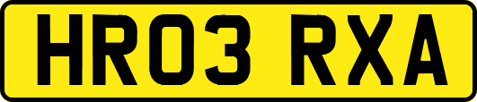 HR03RXA