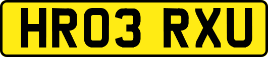 HR03RXU