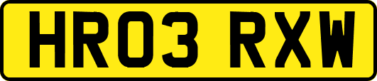 HR03RXW