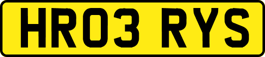 HR03RYS
