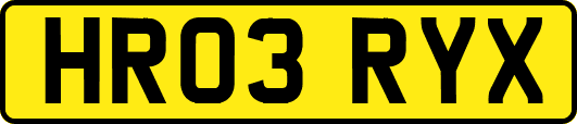 HR03RYX