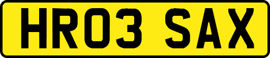 HR03SAX