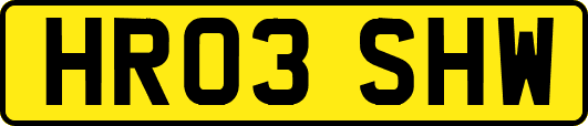 HR03SHW