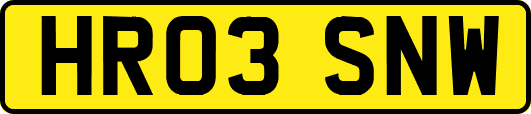 HR03SNW