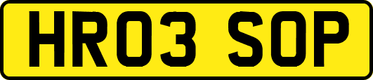 HR03SOP