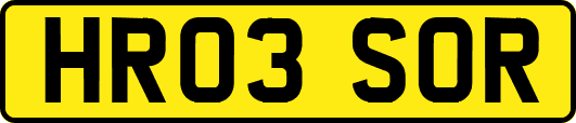 HR03SOR
