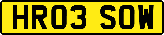 HR03SOW
