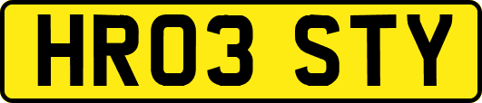 HR03STY