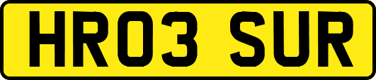 HR03SUR