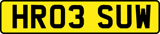 HR03SUW