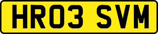 HR03SVM