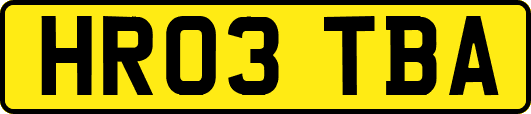 HR03TBA