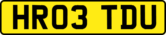 HR03TDU