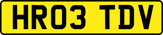 HR03TDV