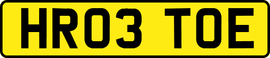 HR03TOE