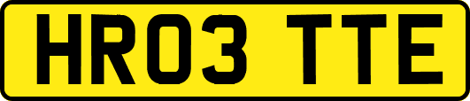 HR03TTE