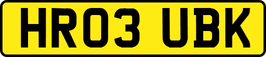 HR03UBK