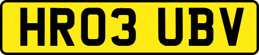 HR03UBV