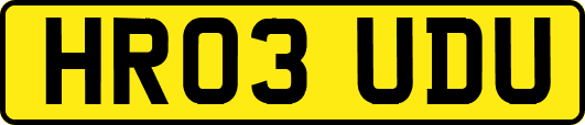 HR03UDU