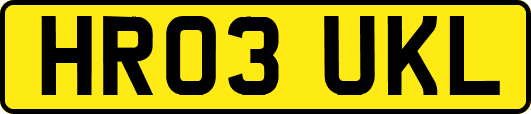 HR03UKL