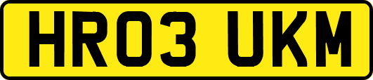 HR03UKM
