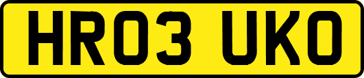 HR03UKO