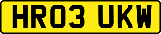 HR03UKW