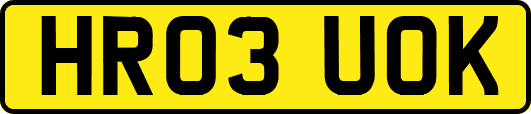 HR03UOK