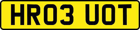 HR03UOT