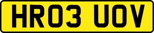 HR03UOV
